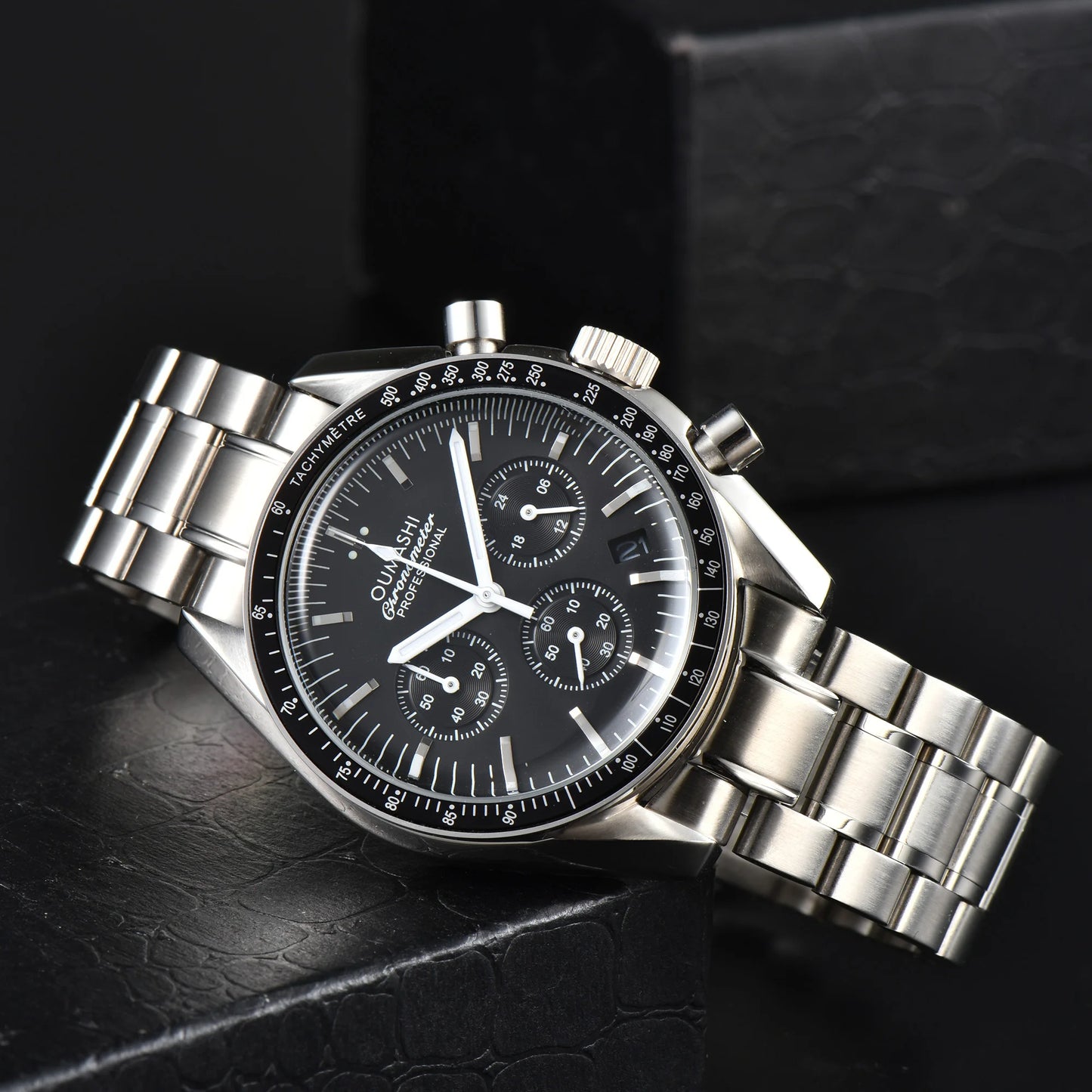 41.5mm Watch VK63 Movement Men's Watch Moonshot Design Fashion six-pin sapphire mirror luxury watch waterproof 10ATM