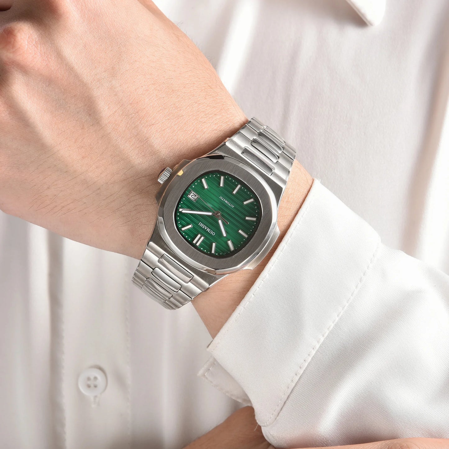 NH35A Watch 43mm Men's Watch Automatic Mechanical Watch 316L Stainless steel sapphire glass shell waterproof watch 10ATM