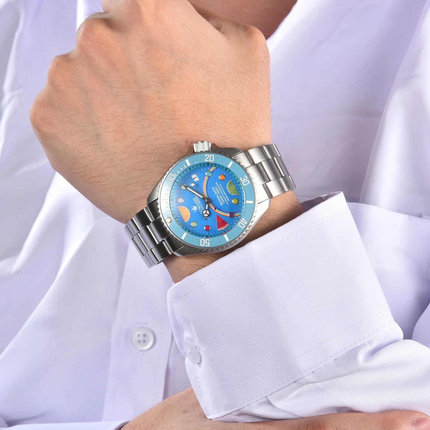 41mm SKX007 NH35A Diver Watches Mechanical Men Watches 10ATM Sapphire crystal Luminous NH36/NH35 Automatic Movement watch