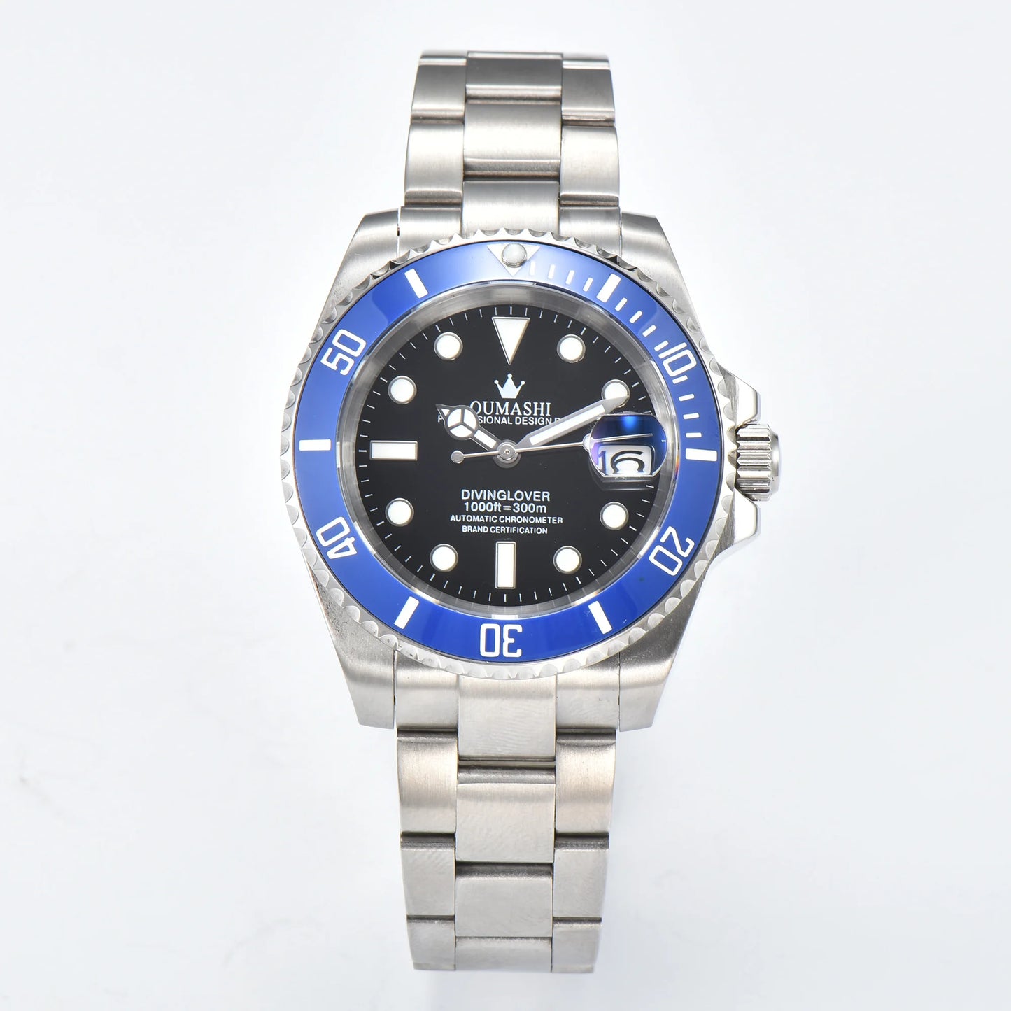 NH35 WATCH luxury Men Mechanical Wristwatch 41mm Stainless Steel Men Watch NH35 Sapphire Glass Men Watches reloj