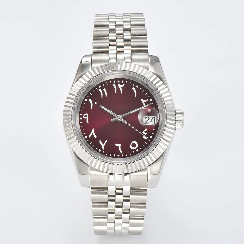 Men's Arabian watch men's and women's 39mm/36mm Men's watch for NH35A movement watch sapphire glass date waterproof 10Bra