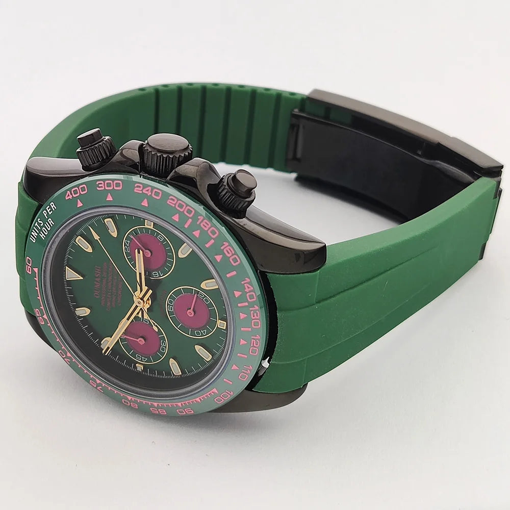 Luxury Watches Men's Chronograph 39.3mm New Men's watch Business Watch Men's VK63 Men's Chronograph watch VK63 Waterproof 10ATM