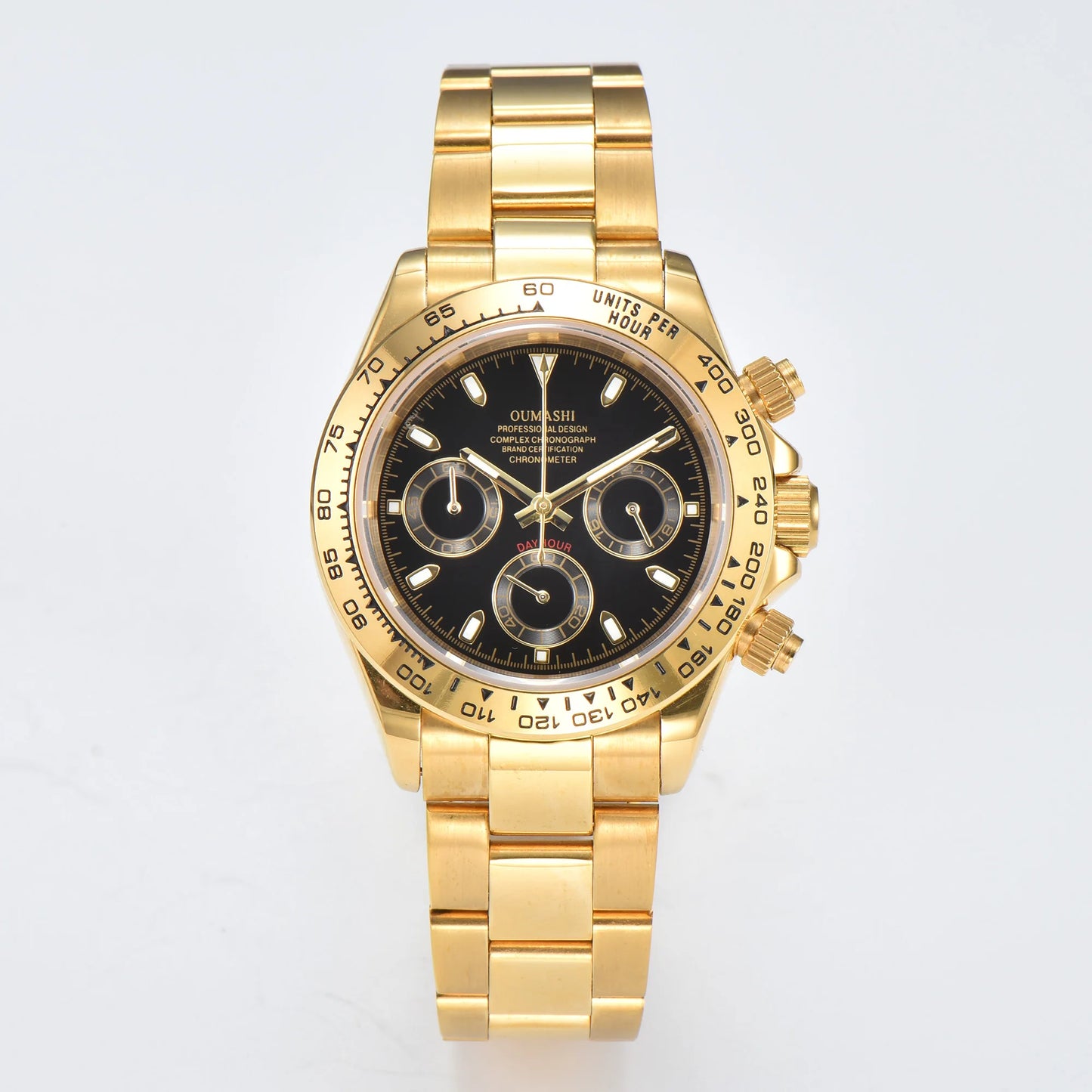 39.3mm Luxury Watch Men's Chronograph New Men's watch Business Watch Men's VK63 Men's Chronograph watch VK63 Waterproof 10ATM
