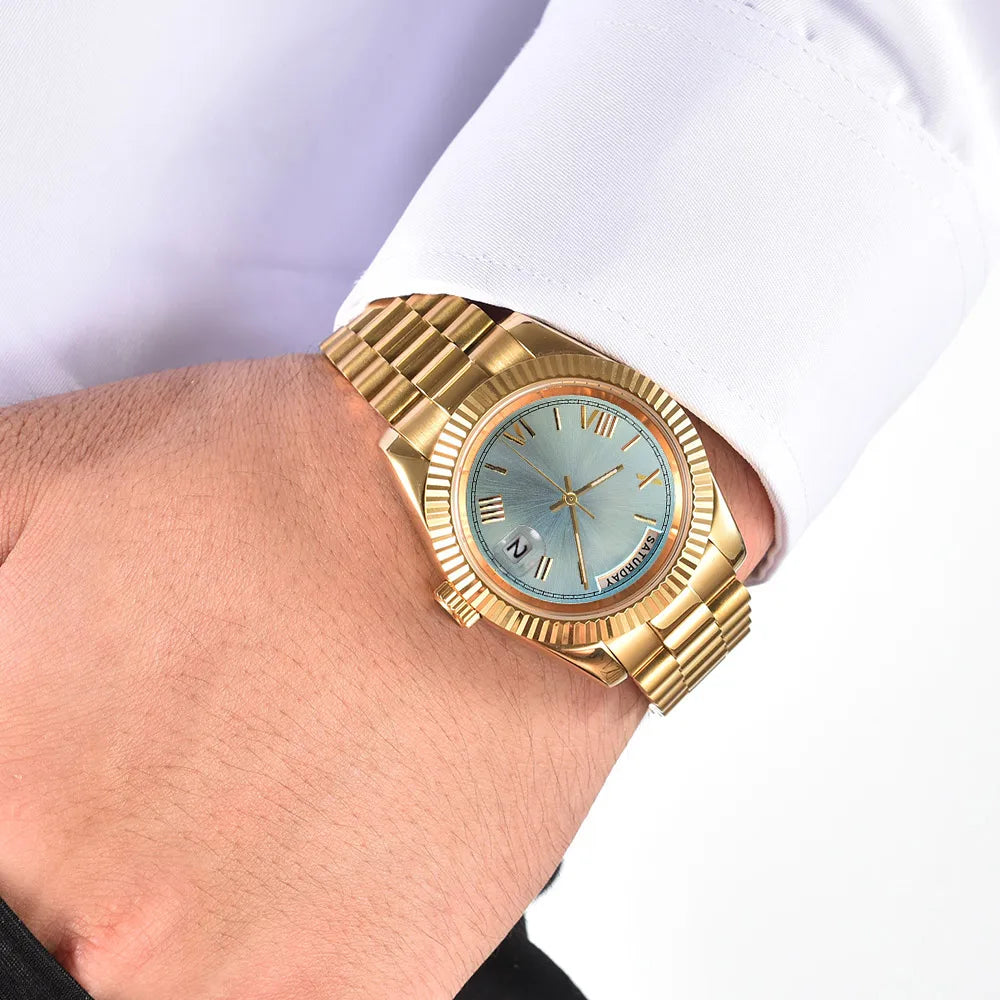8285 Datejust Watches for Men Automatic Water Resistant Sapphire glass Bussiness Fashion Luxury Wristwatches Waterproof 10BAR
