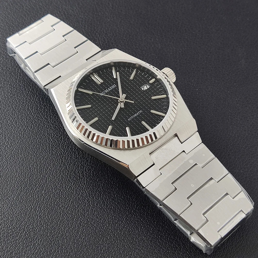NEW WATCH player's NH35 Fashion Men's Automatic Mechanical Watch Luxury Sapphire AR Coating Stainless Steel Waterproof 10 Bar