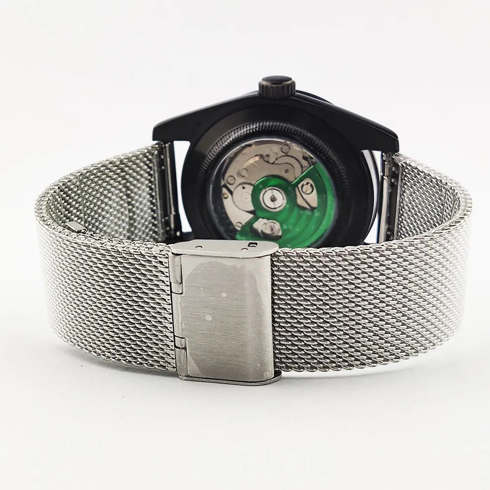 NH35 WATCH Men Watches Waterproof Rotary Sport Car Rim Man Luxury Watch Fashion Stainless Steel Men's mechanical watch